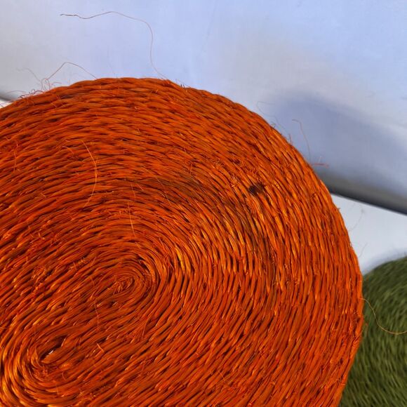 Abaca Fiber Hemp Trivets & Coasters Set of 9 MCM Retro VTG Home Decor Cottage - Picture 8 of 10